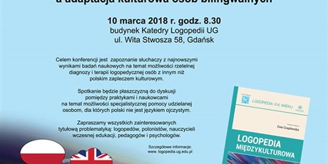 "Terapia logopedyczna a adaptacja kulturowa osób bilingwalnych" - 2018